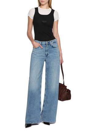Figure View - Click To Enlarge - RAG & BONE - Sofie Washed Denim Jeans
