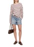 Figure View - Click To Enlarge - RAG & BONE - Miramar Denim Effect Cotton Terry Shorts