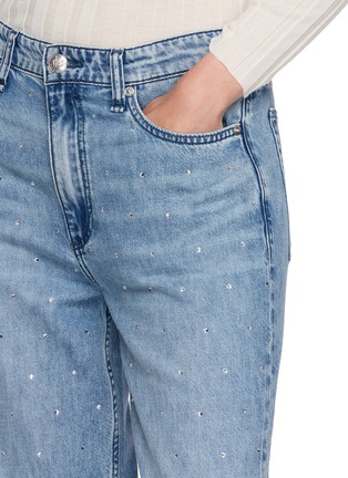  - RAG & BONE - Logan Crystal Embellished Washed Denim Jeans