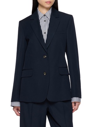 Main View - Click To Enlarge - RAG & BONE - Frank Single Breasted Poplin Blazer