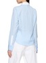 Back View - Click To Enlarge - RAG & BONE - Dayton Striped Layered Contrast Collar Shirt