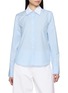 RAG & BONE Dayton Striped Layered Contrast Collar Shirt