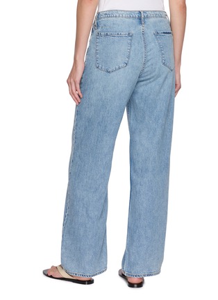 Back View - Click To Enlarge - RAG & BONE - Phoebe Drawstring Washed Denim Jeans