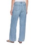 Back View - Click To Enlarge - RAG & BONE - Phoebe Drawstring Washed Denim Jeans