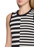  - RAG & BONE - Mixed Stripe Panel Crewneck Knit Tank Top
