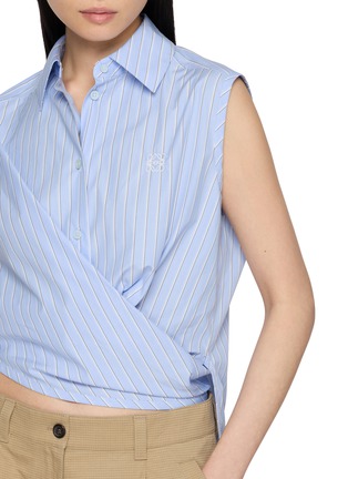  - LOEWE - Striped Sleeveless Shirt