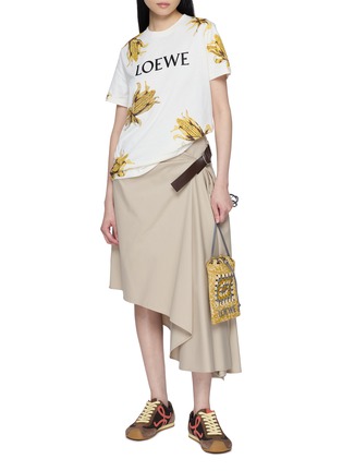 Figure View - Click To Enlarge - LOEWE - Embellished Corn Print T-Shirt
