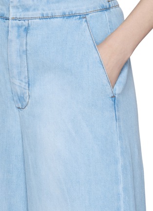  - LOEWE - Cropped Wide Leg Jeans