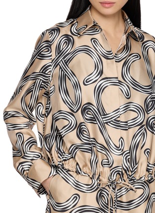  - LOEWE - Anagram Print Balloon Shirt