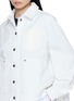  - LOEWE - Leather Chest Patch Workwear Jacket