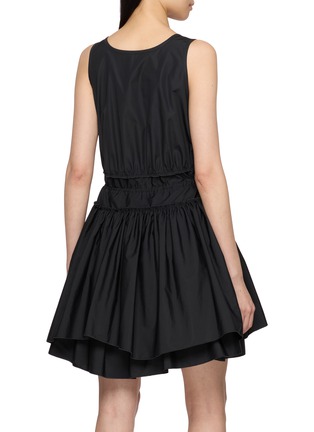 Back View - Click To Enlarge - LOEWE - Tiered Mini Dress
