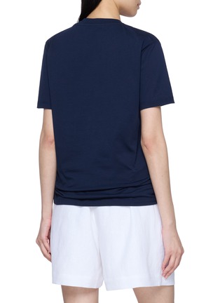 Back View - Click To Enlarge - LOEWE - Anagram Embroidered T-Shirt