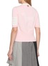 Back View - Click To Enlarge - THOM BROWNE - Hector Intarsia 4 Bar Cotton T-Shirt