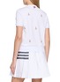 Back View - Click To Enlarge - THOM BROWNE - Sailboat Embroidered Cotton T-Shirt
