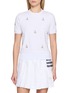 THOM BROWNE Sailboat Embroidered Cotton T-Shirt