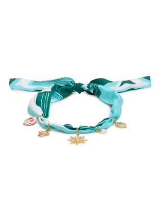 Main View - Click To Enlarge - TASH AND LEY - Coastal Charm Scarf Necklace