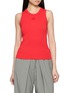 LOEWE Anagram Embroidered Ribbed Tank Top