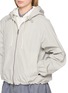  - LOEWE - Cropped Drawstring Hooded Zip Up Jacket