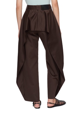 Back View - Click To Enlarge - LOEWE - Draped Panel Trousers