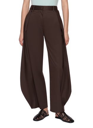 Main View - Click To Enlarge - LOEWE - Draped Panel Trousers