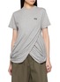LOEWE Twisted Draped Cotton Jersey T-Shirt