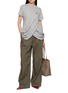 Figure View - Click To Enlarge - LOEWE - Twisted Draped Cotton Jersey T-Shirt