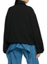 Back View - Click To Enlarge - LOEWE - Draped Panel Zip-Up Jacket
