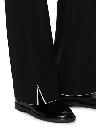  - LOEWE - Layered Button Up Hem Pants