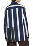 Back View - Click To Enlarge - LOEWE - Oversized Striped Shirt