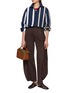 Figure View - Click To Enlarge - LOEWE - Oversized Striped Shirt