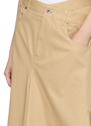  - LOEWE - Asymmetrical Cotton Skirt
