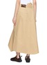 Back View - Click To Enlarge - LOEWE - Asymmetrical Cotton Skirt