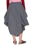 Back View - Click To Enlarge - LOEWE - Asymmetric Draped Panel Midi Skirt