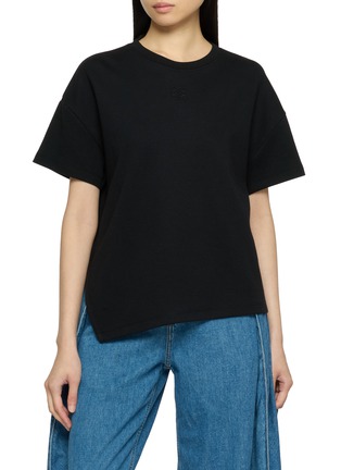 Main View - Click To Enlarge - LOEWE - Asymmetric Hem T-Shirt