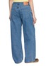 Back View - Click To Enlarge - LOEWE - Anagram Embroidered Washed Cotton Denim Baggy Jeans