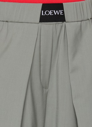  - LOEWE - Elasticated Waistband Fluid Wool Pants