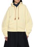 LOEWE Flamenco Leather Drawstring Hoodie
