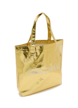Detail View - Click To Enlarge - NANA-NANA - Metallic TPU Tote Bag