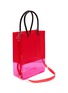 Detail View - Click To Enlarge - NANA-NANA - PVC Crossbody Tote Bag