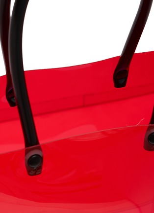 Detail View - Click To Enlarge - NANA-NANA - PVC Crossbody Tote Bag