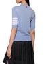 Back View - Click To Enlarge - THOM BROWNE - 4 Bar Crewneck Top