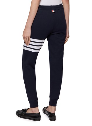 Back View - Click To Enlarge - THOM BROWNE - 4 Bar Sweatpants