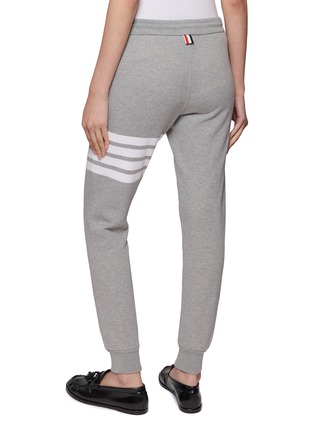 Back View - Click To Enlarge - THOM BROWNE - 4 Bar Sweatpants