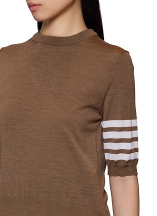  - THOM BROWNE - 4 Bar Crewneck Top