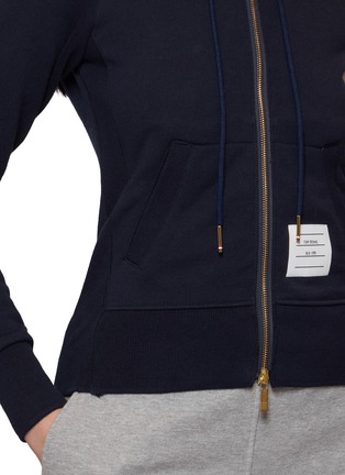  - THOM BROWNE - 4 Bar Hoodie Jacket