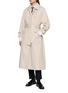 Figure View - Click To Enlarge - THOM BROWNE - Raglan Sleeve Trench Coat