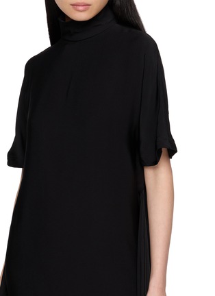  - ALAÏA - Asymmetric Draped Cady Dress