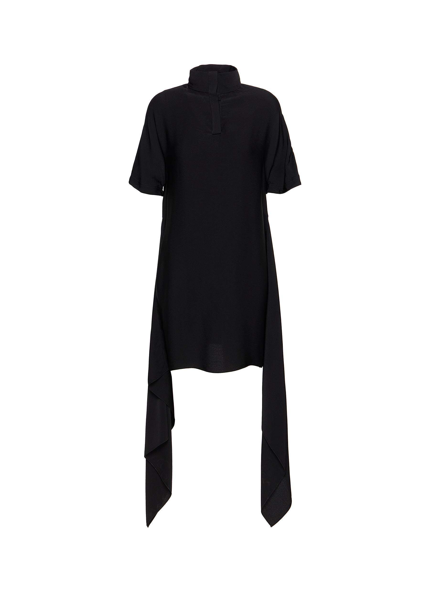 no strings attached sequin mini dress - black Princess Polly Women's Cinematic Minidress COTTON DRESSES Emily's black and white Size:XXXL Zipper and back tie
