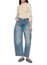Figure View - Click To Enlarge - ALAÏA - Long Sleeve Ribbed Knit Top