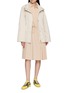 Figure View - Click To Enlarge - LACOSTE SPORT - Pleated Drawstring Waistband Polo Dress